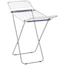 Leifheit Classic Siena 150 Easy Wall-Mounted Clothes Airer Silver/Blue (1081162)