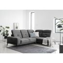 Eltap Theodore Loco Corner Sofa 200x275x77cm, Grey (CO-THE-RT-06LO)