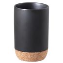Gedy Free Standing Toothbrush Holder Ilary Black, 70x70x105mm (IL98-14)