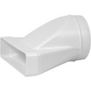 Ventilācijas Kanālu Savienojums Europlast KSD25-125 125mm, Balts