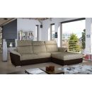 Eltap Trevisco Berlin/Soft Corner Pull-Out Sofa 216x272x100cm, Beige (Tre_28)