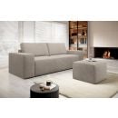 Извлекаемый диван Eltap 260x104x96 см универсальный угол, бежевый (SO-SILL-18VER)