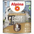 Koka Struktūru Akcentējoša Lazūra Alpina Dauer-Schutz Lasur Platīna 0.75l (951119)
