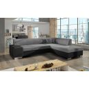 Eltap Porto Sawana/Soft Corner Pull-Out Sofa 65x278x74cm, Grey (P69)