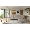 Eltap Theodore L-shaped Sofa 200x275x77cm, Beige (CO-THE-RT-18LE)