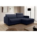 Eltap Gomsi Touch Corner Pull-Out Sofa 165x228x100cm, Blue (CO-GOM-RT-40TOU)