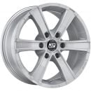 Msw Sahara 6 Silver 17x8 Alloy Wheels (W8505900409)