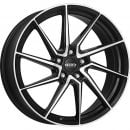 Dotz Spa Light Alloy Wheel 8x18, 5x100 Black (OSAG6BP35)