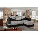 Eltap Puerto Berlin/Soft Corner Pull-Out Sofa 57x235x90cm, Grey (A_p_05)