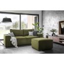 Eltap Pull-Out Sofa 260x104x96cm Universal Corner, Green (SO-SILL-33NU)