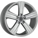 Mak Stone 5 Silver 5-Spoke Wheels 7.5x18, 5x120 (F75805TSI50IG3X)