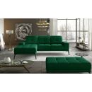 Eltap Torrense Kronos Corner Sofa 53x265x98cm, Green (Tor_53)