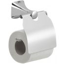 Gedy Cervino Toilet Paper Holder with Lid 13x8x13cm, Chrome (CE25-13)