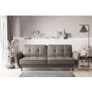 Eltap Bellis Retractable Sofa 220x90x83cm Universal Corner, Grey (SO-BEL-07SAV)
