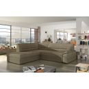 Eltap Elano Berlin Corner Pull-Out Sofa 65x212x90cm, Beige (EL19)