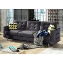Eltap Asgard Retractable Sofa 235x95x73cm Universal Corner, Grey (Ask_76)