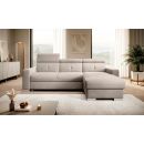 Eltap Fresia Sola Corner Pull-Out Sofa 176x247x104cm, Beige (CO-FR-RT-18SO)