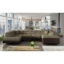 Eltap Letto Berlin/Soft Corner Pull-Out Sofa 58x202x90cm, Beige (Le_14)