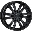 Mak Safari6 Alloy Wheel 7.5x17, 6x140 Black (F7570AF6GB38VO3)