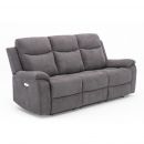 Home4You Recliners - sofa MILO 3-seater 209x96xH103cm, with electric mechanism