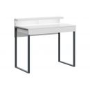 Black Red White Darin Writing Desk, 100.2x57x90.3cm, White (B14-BIU-BAL)