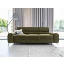 Угловой диван Eltap Laurence раскладной 261x97x105 см, универсальный, зеленый (SO-LAU-33NU)