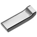 Blum Clip Decorative Mounting Plate for Angled Cabinet Hinge, Logoless, Nickel-plated (70.1663)