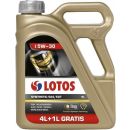 Синтетическое моторное масло Lotos 504/507 5W-30, 5 л (WF-K504E10-0H0&LOTOS)