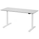 Martin Compact Electric Height Adjustable Desk 120x60cm White (28-7040-X1)