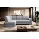 Eltap Siber Corner Pull-Out Sofa 186x270x93cm, Grey (CO-SIB-LT-04SO)