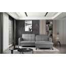 Eltap Lorelle Dora Corner Pull-Out Sofa 160x225x105cm, Grey (Lore_14)