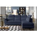 Eltap Loreto Grande Corner Pull-Out Sofa 60x260x102cm, Blue (Lor_64)