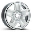 Tērauda disks Kfz 9312 6.5x17, 5x114.3 Sudraba (9312)