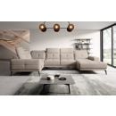 Eltap Neviro Sola Corner Sofa 201x350x77cm, Beige (CO-NEV-LT-18SO)