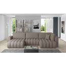 Eltap Bonito Savoi Corner Pull-Out Sofa 175x350x92cm, Beige (CO-BON-LT-07SA)