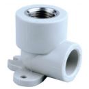 FPlast PPR Wall Mounting Elbow 90° White
