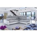 Eltap Loreto Sawana/Soft Pull-Out Corner Sofa 60x260x102cm, Grey (Lor_28)