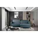 Eltap Lorelle Grande Corner Pull-Out Sofa 160x225x105cm, Blue (Lore_16)