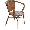 Отдыхающее кресло, 50x46x75 см, коричневое (111377)