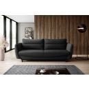 Угловой диван Eltap Silva раскладной, 236x95x90 см, универсальный, черный (SO-SIL-10PO)