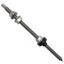 Screw for fastening PV elements M10 250x20mm, K-17-250