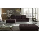 Eltap Torrense MatVelvet Corner Sofa 53x265x98cm, Brown (Tor_54)