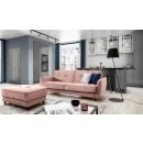 Eltap Bellis Extendable Sofa 220x90x83cm Universal Corner, Pink (SO-BEL-63MO)