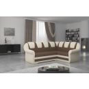 Eltap Lord II Soft/Soft Corner Pull-Out Sofa 55x243x105cm, Brown (LII_032)