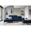 Eltap Torrense Monolith Corner Sofa 53x265x98cm, Blue (Tor_72)