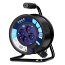 Pagarinātājs spolē Orno Ar zemējumu, 30m, 3x1.5mm² (OR-AE-13301(GS)/30M)