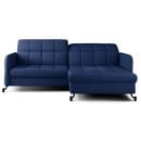 Eltap Lorelle Solar Corner Pull-Out Sofa 160x225x105cm, Blue (Lore_23)