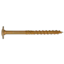 Koka konstrukciju skrūve ar plakanu galvu Easyfix Torx 25 5x100mm dzelteni cinkota (100gab)