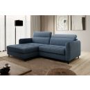 Eltap Gomsi Raquel Corner Pull-Out Sofa 165x228x100cm, Blue (CO-GOM-LT-40RAQ)