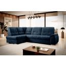 Eltap Sado Cloud Corner Pull-Out Sofa 192x272x95cm, Blue (CO-SAD-LT-40NU)